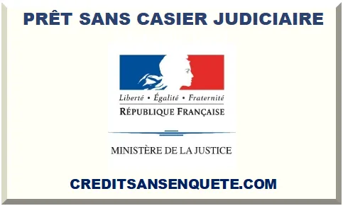 PRÊT SANS CASIER JUDICIAIRE 2026